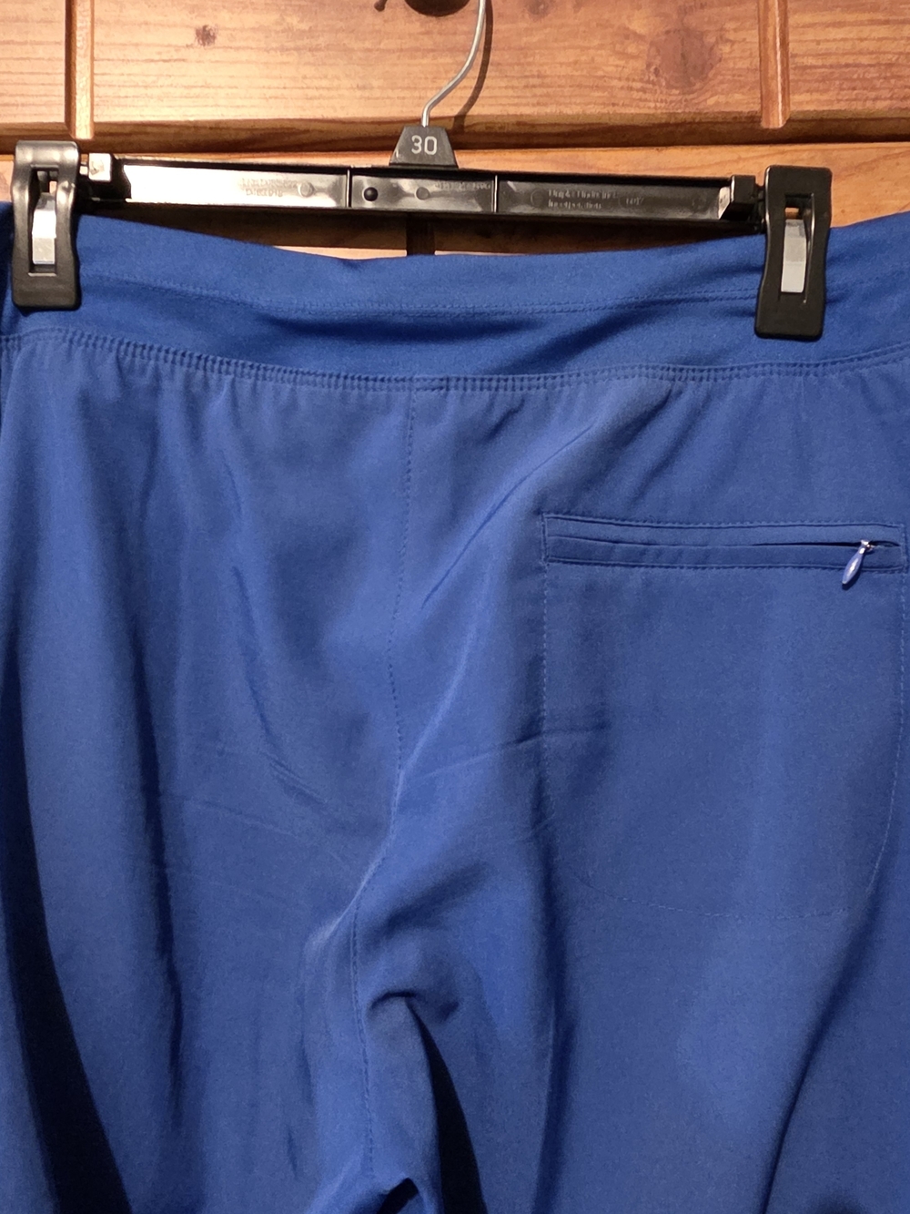 Royal Blue Drawstring Scrub Pants - Picture 6 of 8